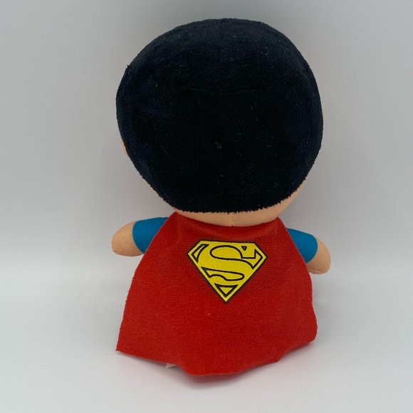 Toy Factory Superman Plush Stuffed Justice League Superhero Toy 7 Inches Flaw - Picture 2 of 6